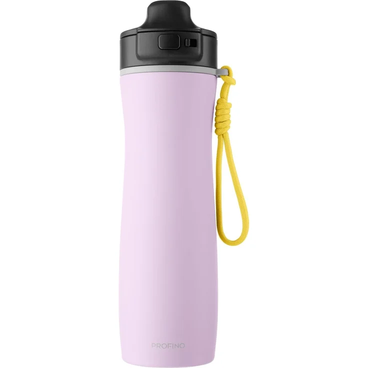 Trinkflasche PROFINO Active DH 7x23 cm lila