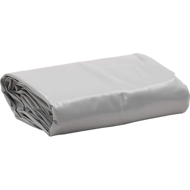 vidaXL Abdeckplane Grau 1x2,5 m 650 g/m² 156042 – Bild 1