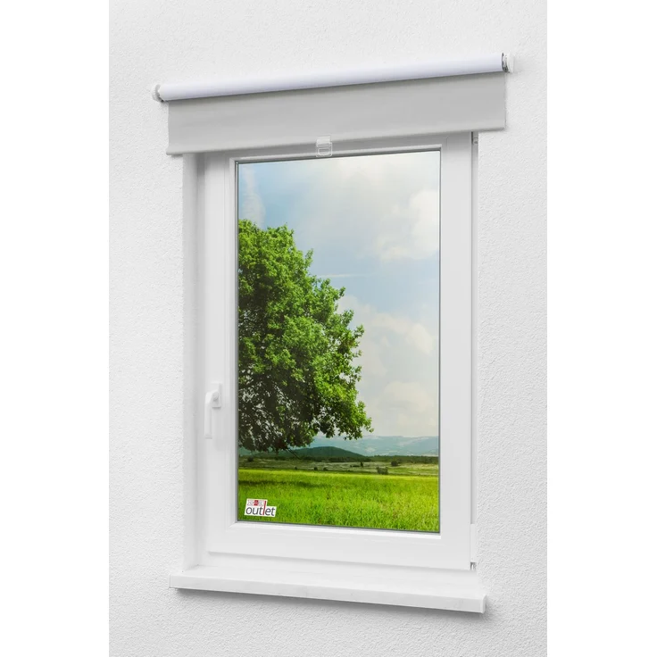 Lysel - Qualitätsspringrollo abdunkelnd (B x H) 193x190 cm in grau – Bild 5