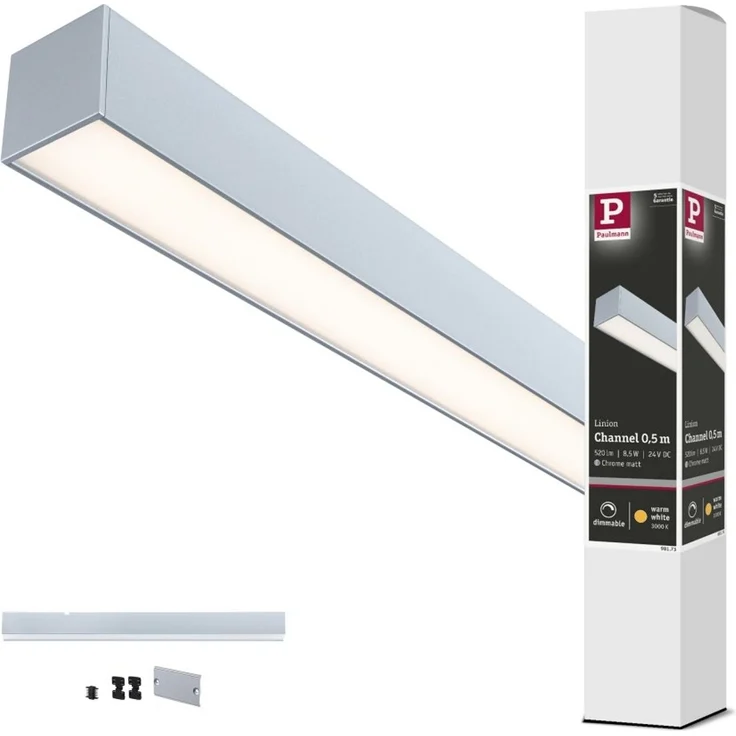 Paulmann 98173 Linion Lichtkanal 24V 3000K chrom 0,5m – Bild 8
