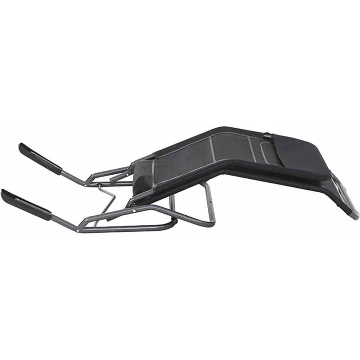 Siena Garden Sonnenliege ANCO, 144 x 72,5 x 103,5 cm J40966 schwarz – Bild 8