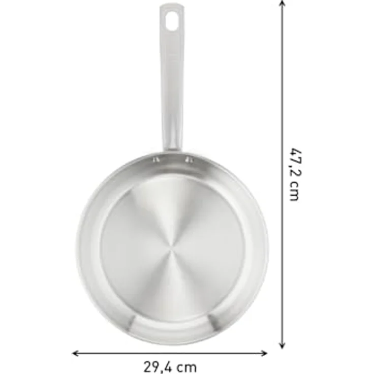 Tefal Virtuoso Pfanne E49204 | 24 cm | 10 Jahre Garantie | hochwertiger Premium-Edelstahl | Induktionsgeeignet | Anbraten | Rezepte – Bild 9