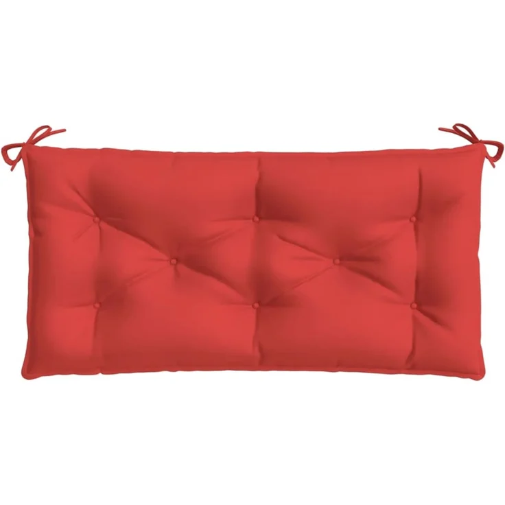 vidaXL Gartenbank-Auflagen 2 Stk. Rot 100x50x7 cm Oxford-Gewebe 361665 – Bild 4