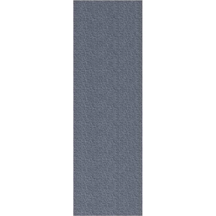 vidaXL Teppichläufer Hellgrau 80 x 300 cm Stoff 42011430 – Bild 2