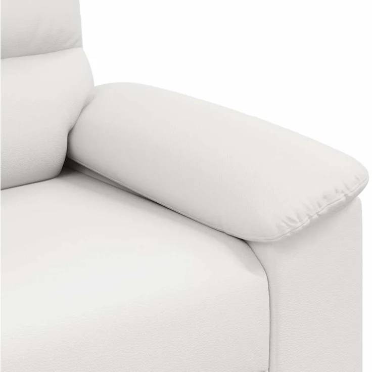 vidaXL 2-Sitzer-Sofa Weiß 160x81x84 cm Kunstleder 4105338 – Bild 6