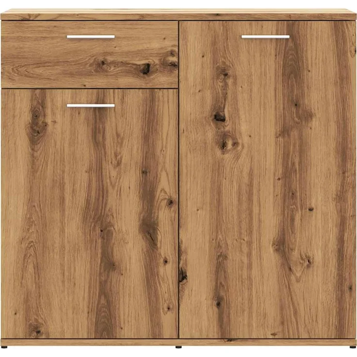vidaXL Sideboard Artisan-Eiche 80x36x75 cm Holzwerkstoff 856007 – Bild 4
