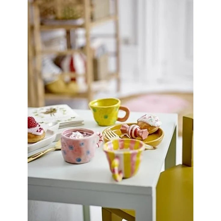 BLOOMINGVILLE MINI Nini Tasse Gelb Steingut – Bild 3