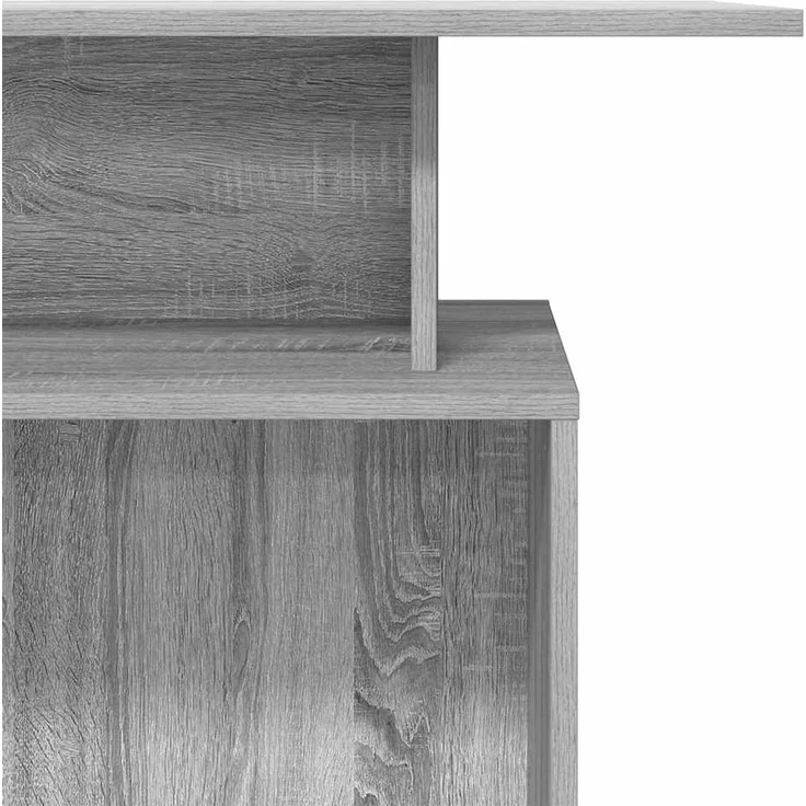 vidaXL Empfangstheke Grau Sonoma 100x40x104 cm Holzwerkstoff 859056 – Bild 7