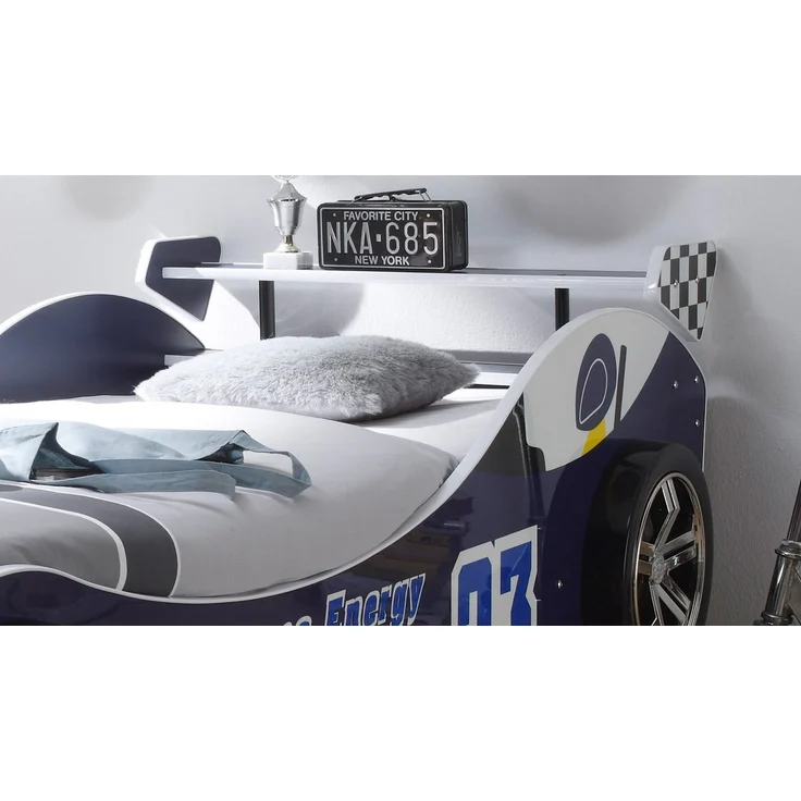 Autobett 'Energy Blue Speed' blau mit LED-Beleuchtung – Bild 2