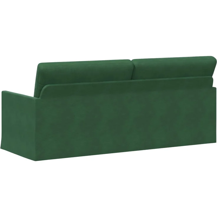 vidaXL 3-Sitzer Sofa Dschungelgrün 190 x 81 x 82 cm Cordstoff 42041137 – Bild 4