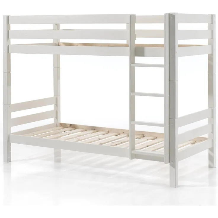 Vipack 'Pino' Etagen-Hochbett 90x200 cm, weiß, 160 cm Höhe