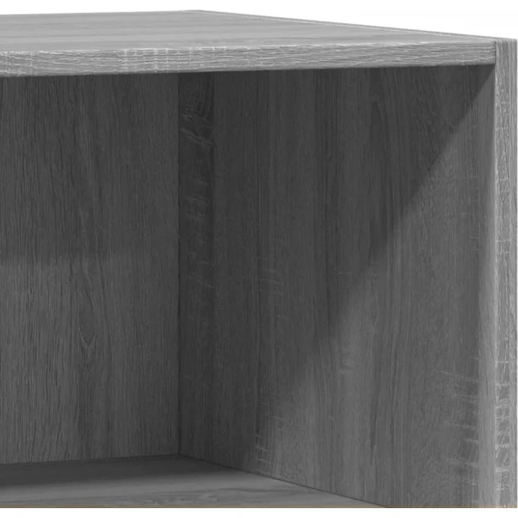 vidaXL Kleiderschrank Grau Sonoma 48x41x102 cm Holzwerkstoff 840833 – Bild 8
