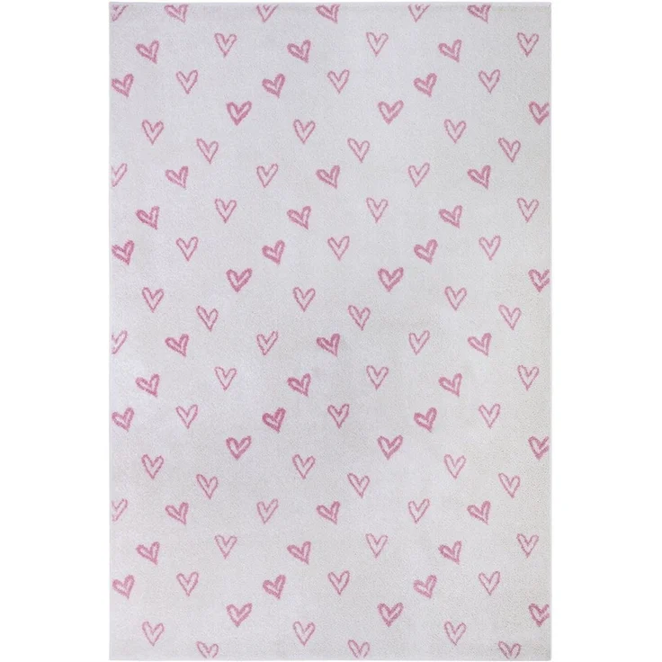 HANSE Home Kinderteppich Adventures Hearts, rechteckig, Höhe: 7 mm, Spielteppich, fest, Kinderzimmer, Kurzflor, Spielunterlage – Bild 5
