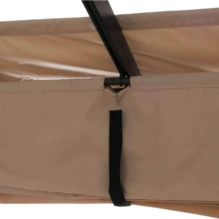Mendler 'HWC-N93' Pergola, Aluminium beige, 3 x 4 m – Bild 4