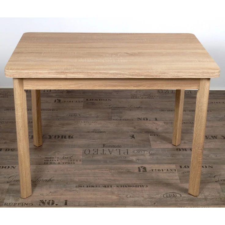 MSZ Design Eckbank Eckbankgruppe DUISBURG mit 4-Fußtisch ausziehbar Sonoma Eiche 125x89x89 cm – Bild 5