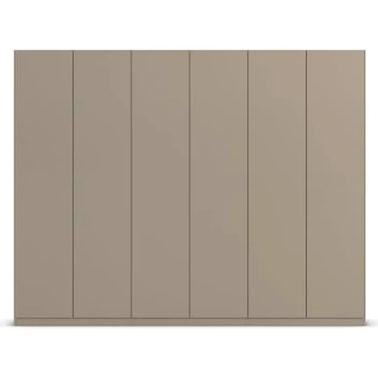 Rauch Möbel LUNIK, Kleiderschrank, Farbe Fango, Breite 271 cm | Schrank mit patentiertem Schnellmontagesystem, 6-türig, Push-to-open-Funktion, Zubehör Premium, Schlafzimmer, Garderobe – Bild 9