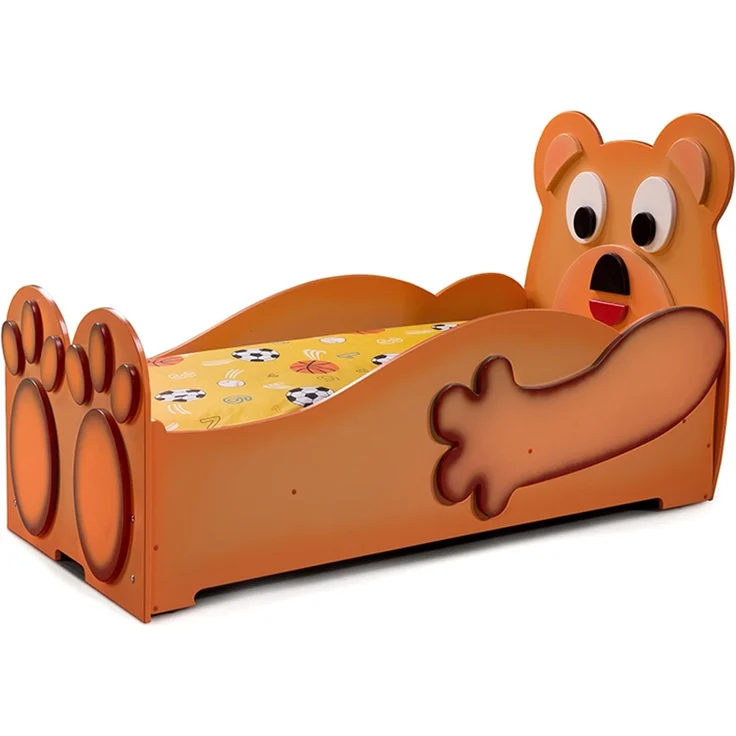 Kinderbett Bär inkl. Matratze 90x200 cm – Bild 1