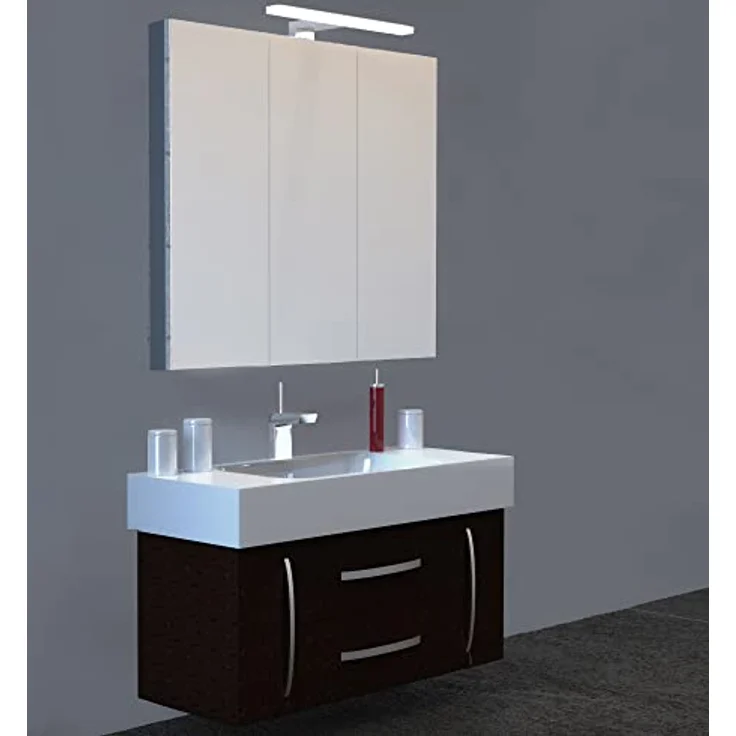 kalb LED Spiegelleuchte Mera LED Badleuchte Badlampe Spiegellampe Spiegelleuchte 230V, 600mm warmweiss, warmweiß – Bild 8