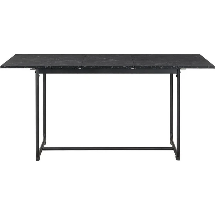 B&D home Esstisch LIO, Metallgestell schwarz oder weiß, ausziehbar, 4-6 Personen – Bild 3
