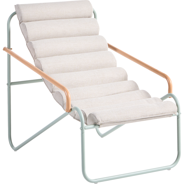 Lounge Set mit Tisch 2-Sitzer PASTO Metall Mintgrün – Bild 4
