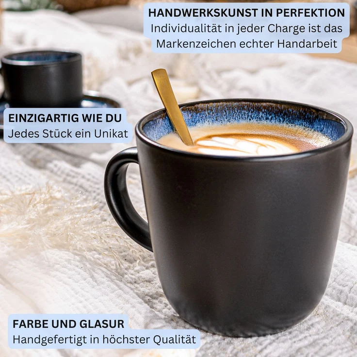 SÄNGER Kaffeebecher Set Aruba 6 teilig – Bild 5