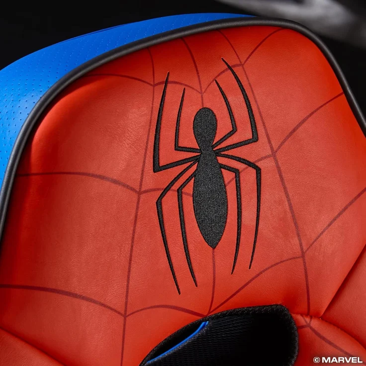 X Rocker Marvel™ Elite 2.1 Gaming-Sessel im Spider-Man Design - blau/rot für Jugendliche mit – Bild 9