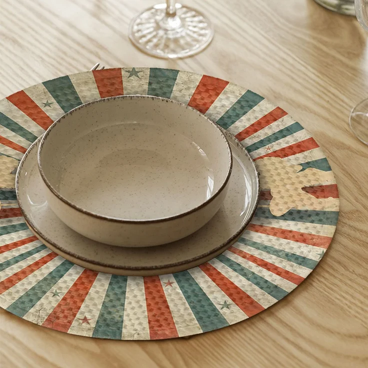 Hermia Concept '3556Supla' Tischset, Mehrfarbig, Ø 37 cm – Bild 2