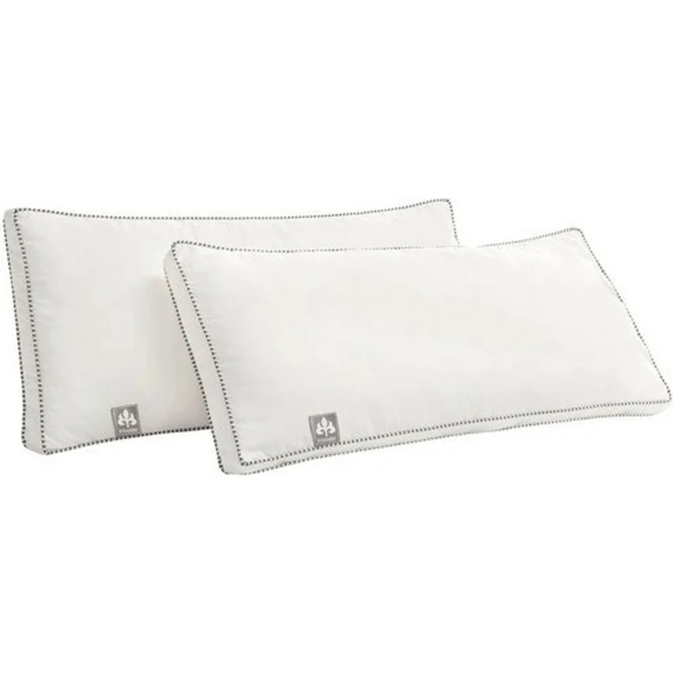 Irisette Kopfkissen irisette® Sensible 2er Set 40x80 cm, Füllung: 100% Polyester, Seitenschläfer, Rückenschläfer, Bauchschläfer, temperatur- und feuchtigkeitsregulierend, Bezug aus Naturmaterialien – Bild 4