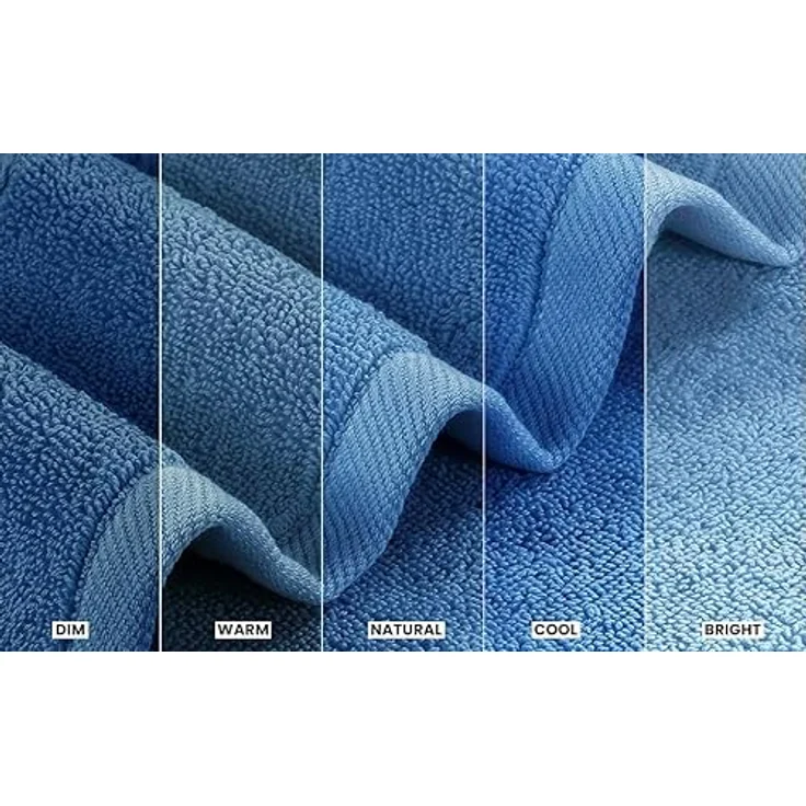 Utopia Towels 4er-Pack Badetücher Set, Premium 100% ringgesponnene Baumwolle, 69 x 137 cm, sehr saugfähig und weich, Elektroblau – Bild 4