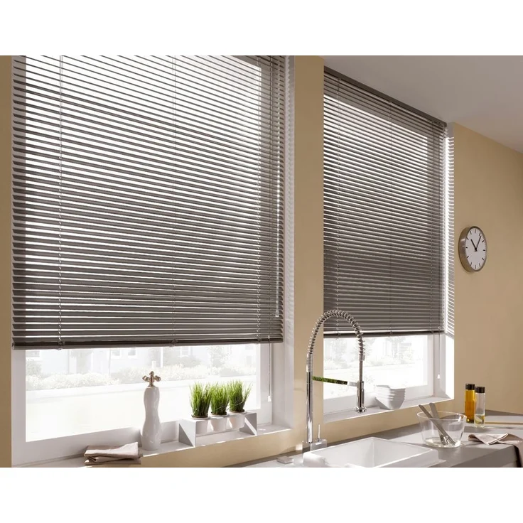 Gardinia Alu Jalousie silber, 40 x 175 cm – Bild 1