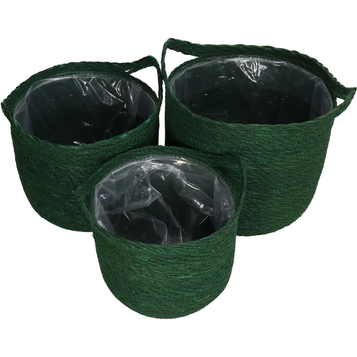 Pflanzgefäß COUNTRY BHT 25x24x25 cm grün – Bild 2