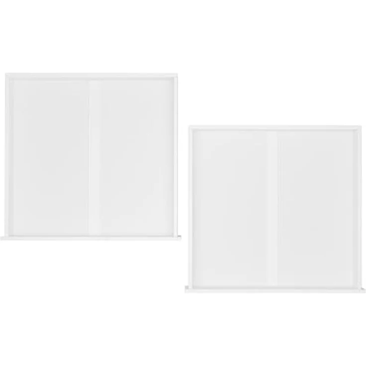 Weißer zweiteiliger Bettkasten aus Buche als Staukasten für unsere Betten - Buche weiß 90.10-BS37W – Bild 6