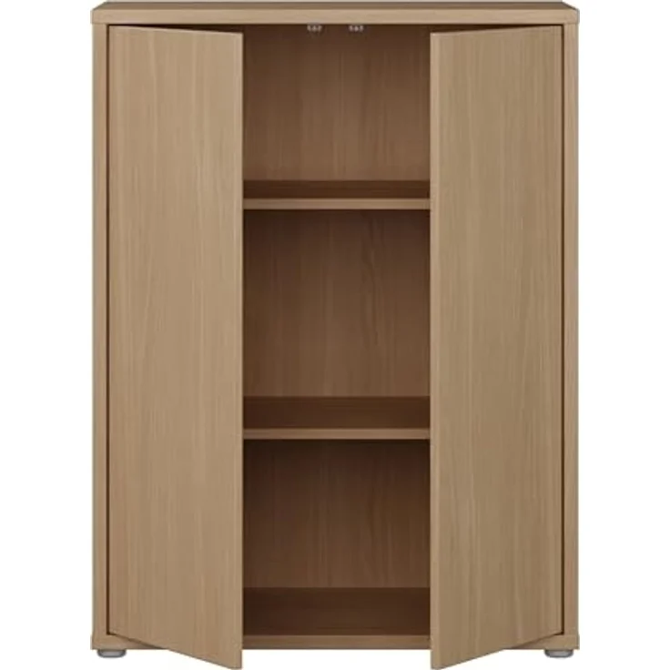 FORTE Kommode Alice Springs. Kommode, 2 Türen, B/H/T 74,5/99,1/41,5 cm, Türen grifflos, Push to open – Bild 4