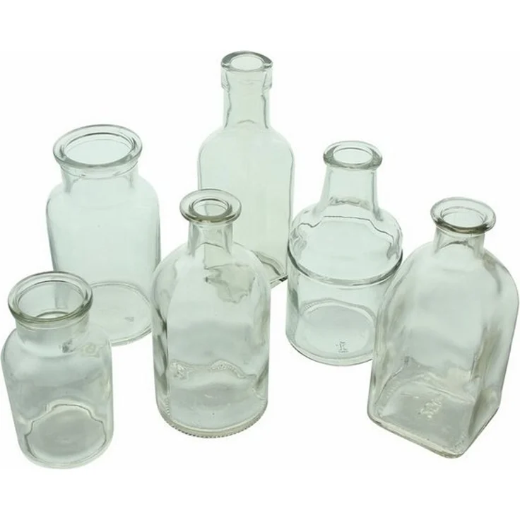6er Set Vase Solid Blumenvase Blumenständer Tischdeko Dekovase Blumen Pflanzen – Bild 2