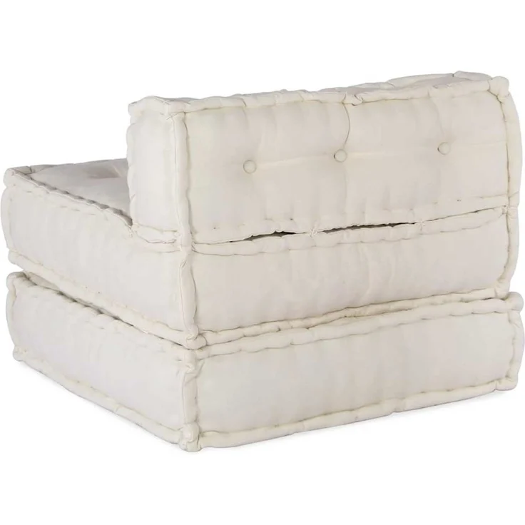 vidaXL Modulares Sofaelement Creme 70 x 70 x 54 cm Stoff 4019022 – Bild 7