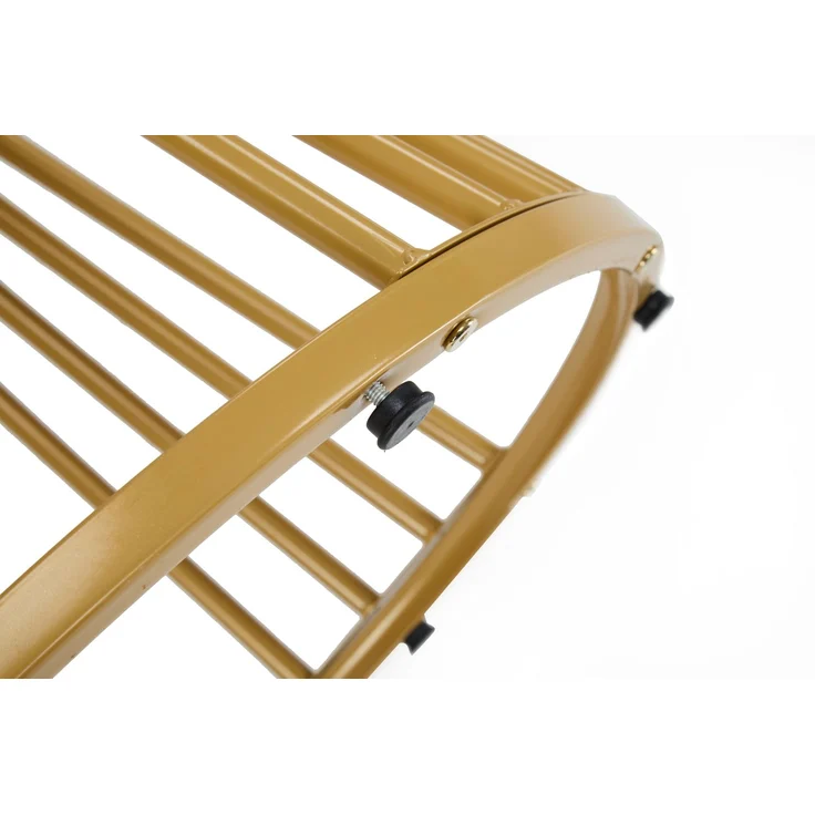 Runder Esstisch 100 cm Durchmesser x 75 cm Höhe, MDF-Tischplatte mit Marmormuster, stabiles Metallgestell, runder Küchentisch für Esszimmer – Bild 9