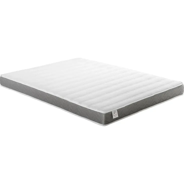 Vente-unique - RAPILI Bett Holz, Platte BeigeWeiß - B 51,2 cm239,2 cm x H 225,2 cm x L 259 cm – Bild 4