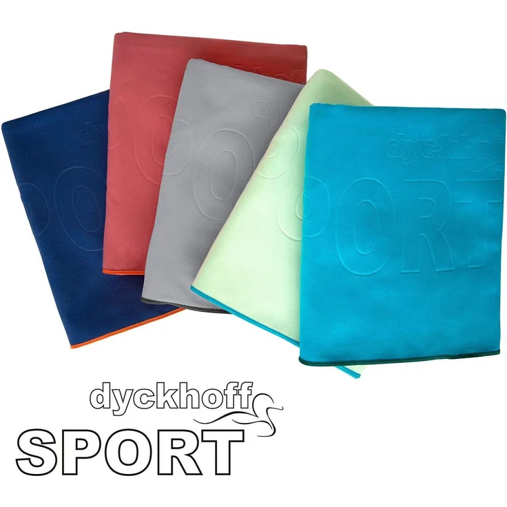 Dyckhoff Sporthandtuch Mikrofaser Sporttuch, Microfaser (1-St), auch als 2er Set erhätlich – Bild 4