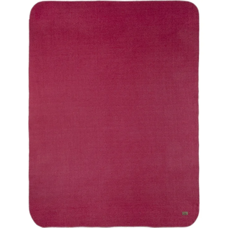 Wohndecke SANSIBAR BL 150x200 cm rot Decke Kuscheldecke Sofadecke Couchdecke Plate