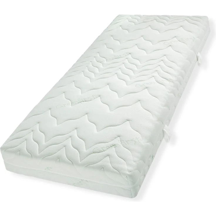 Taschenfederkernmatratze H2 H3 90x200 cm, VARIO LUX Greenfirst, Höhe ca. 22cm, Hochwertige 7 Zonen Matratze 90x200, Bezug mit Greenfirst® Veredelung – Bild 5