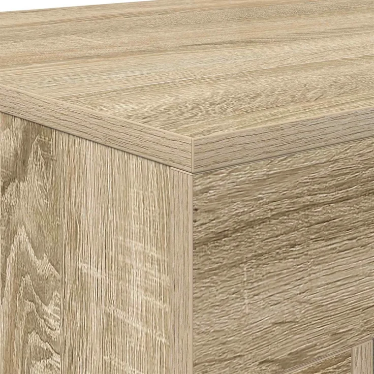 vidaXL Couchtisch Sonoma-Eiche 99.5 x 50 x 50 cm Holzwerkstoff 899905 – Bild 8