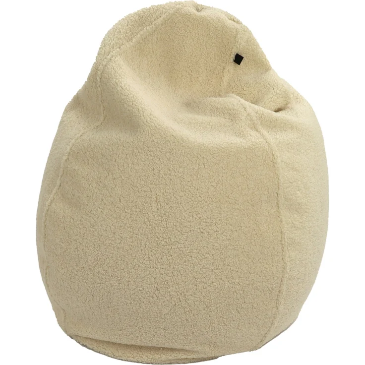Overseas Pear Teddy Sitzsack - Off White Weiß off