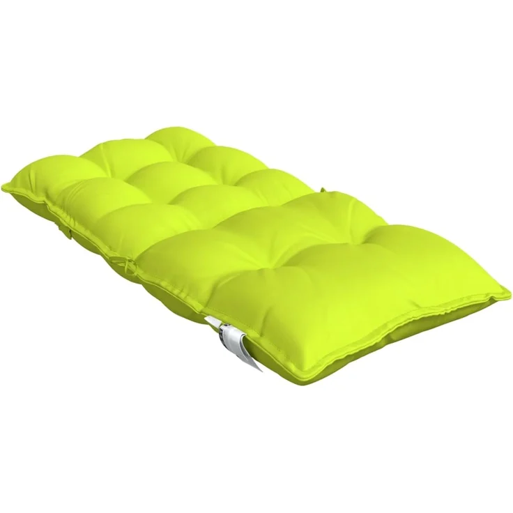 vidaXL Niedriglehner-Auflagen 6 Stk. Knallgrün Oxford-Gewebe 377706 – Bild 6