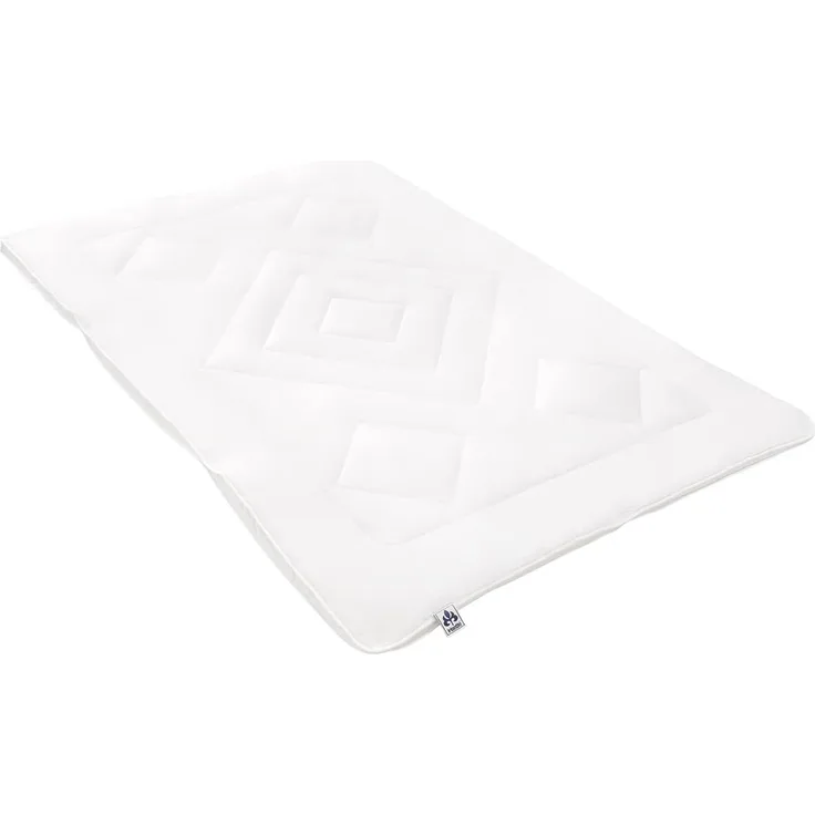 Badenia Bettcomfort 4-Jahreszeiten-Steppbett Irisette Noblesse, 155x220 cm, weiß