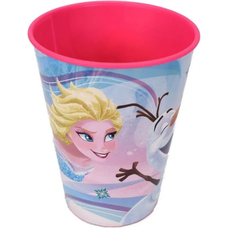 Plastikbecher 280ml Disney Frozen oder Peppa Wutz für Kinder Frozen – Bild 1