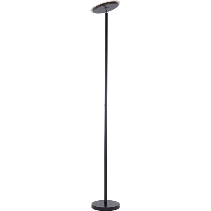 LED Deckenfluter, schwarz, Touchdimmer, Höhe 181 cm – Bild 7