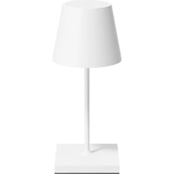 Sigor Nuindie mini LED-Akku-Tischleuchte, kabellose Leuchte mit IP54 Schutz, 12 Stunden Akkulaufzeit, dimmbar, pulverbeschichtet – Bild 10