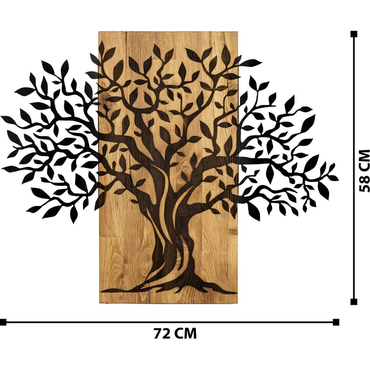 Wallity Wanddekoobjekt 100% METAL (Thickness: 1,2 mm), 72 x 58 cm Z1771 – Bild 9