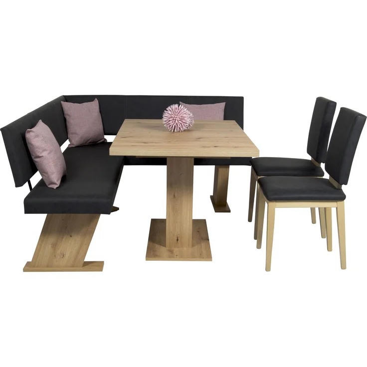 MSZ Design Eckbank Eckbankgruppe Essgruppe VERONA 181 x 150 cm Artisan Eiche – Bild 5