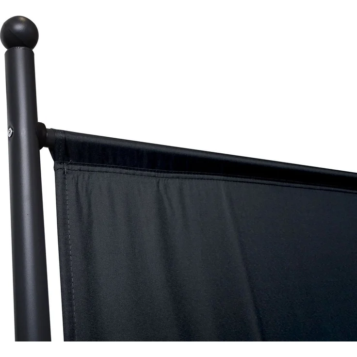 Quick Star Paravent 2 Stück Stellwand 180x78cm Schwarz (2 Stück) – Bild 2